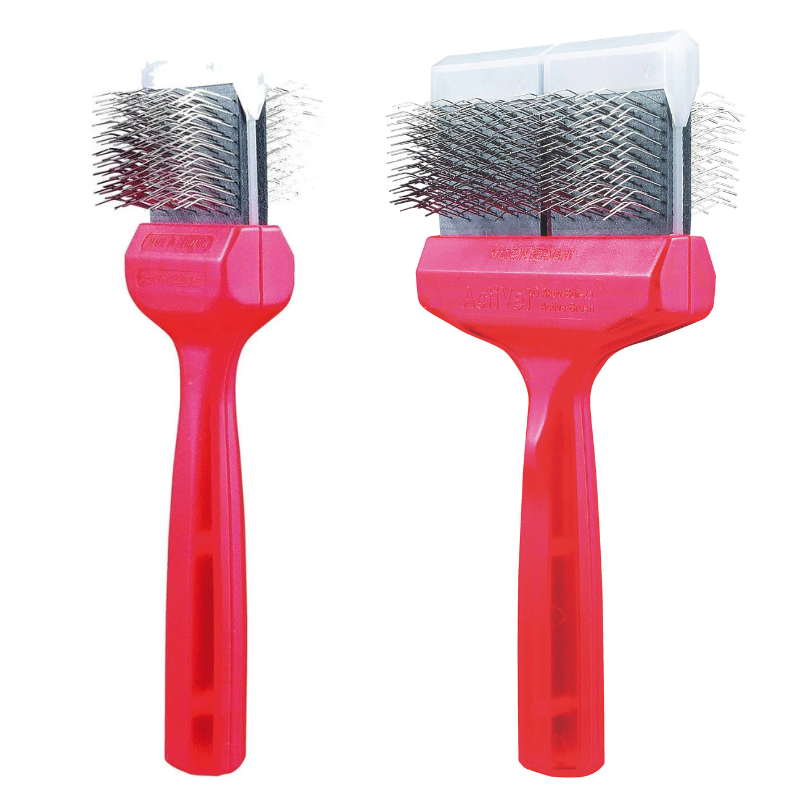 ActiVet Rood Mat Zapper Enkel of Dubbel | Plukborstel ActiVet Rood Mat Zapper Enkel of Dubbel | Plukborstel