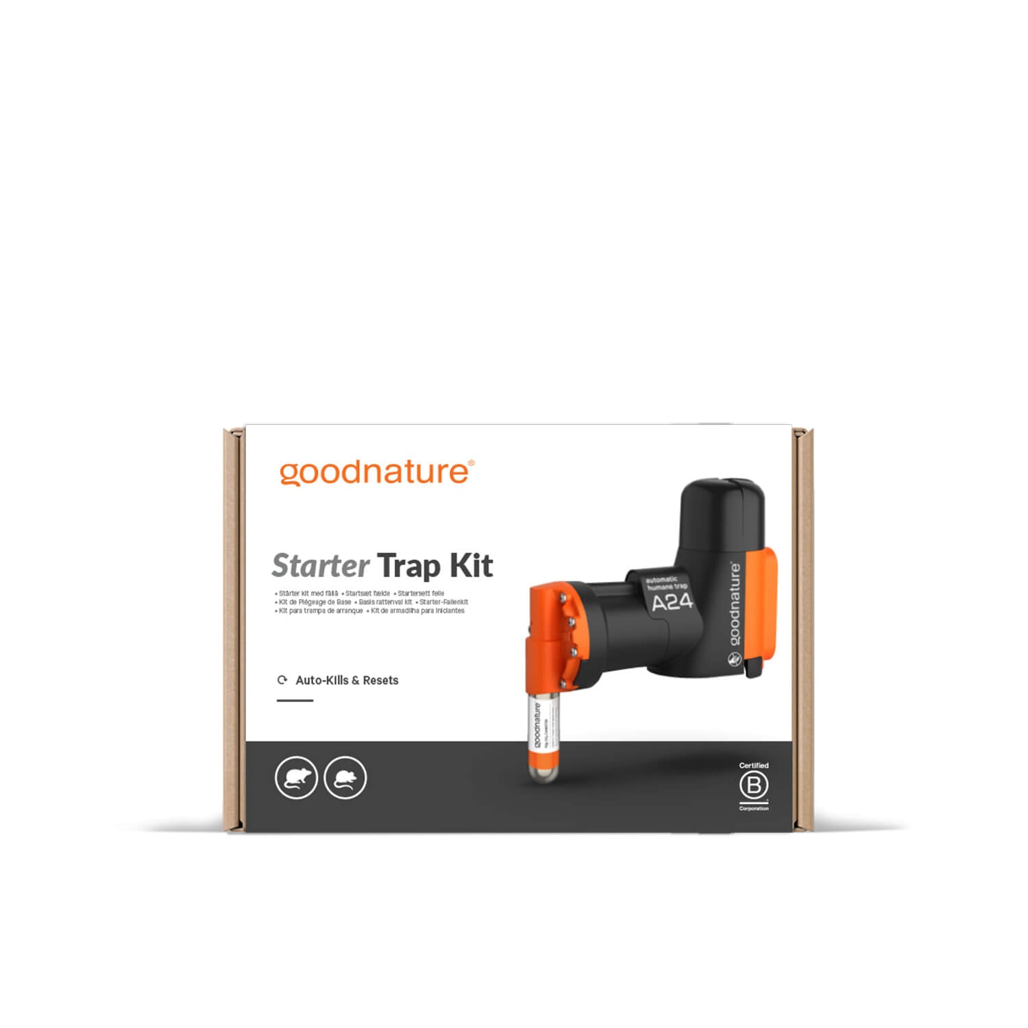 Goodnature A24 Automatische rattenval - muizenval Starter kit Goodnature A24 Automatische rattenval - muizenval Starter kit