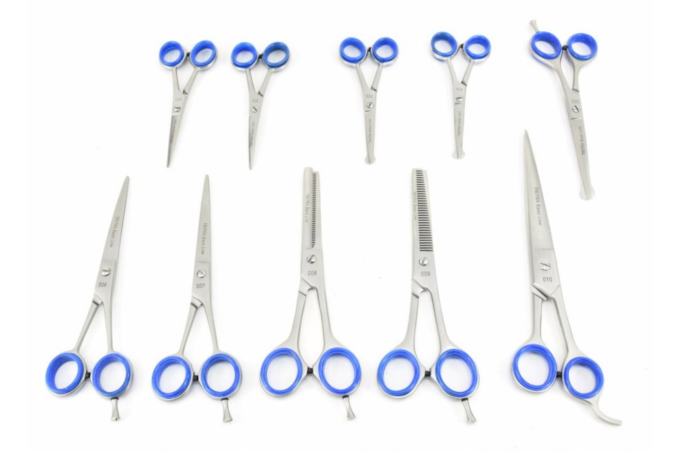 Tritra Potenschaartje stompe punt gebogen (11,5cm) 004