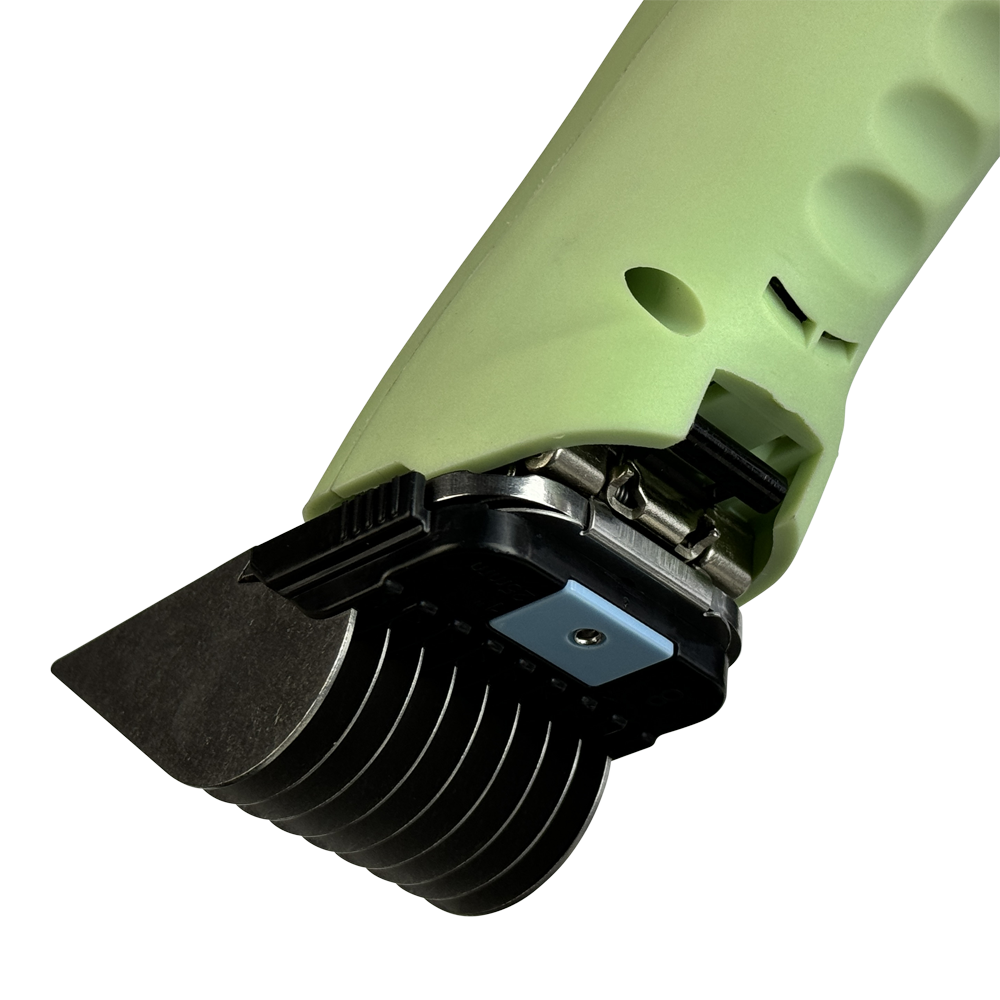 Clipr RvS opzetkammenset 9-delig universeel voor Snap-On scheerkoppen