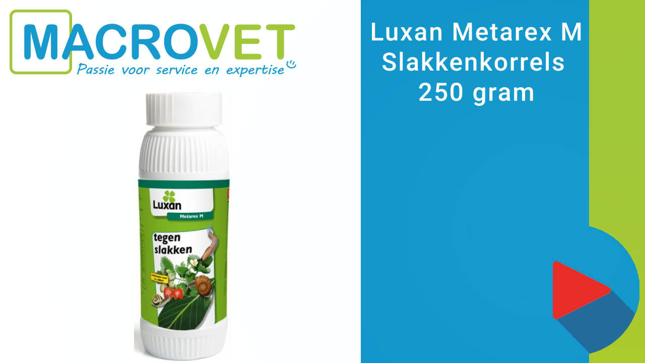 Luxan Metarex M Slakkenkorrels 250 gram