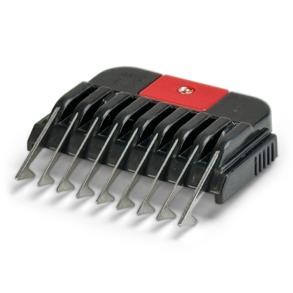 Clipr RvS opzetkammenset 9-delig universeel voor Snap-On scheerkoppen