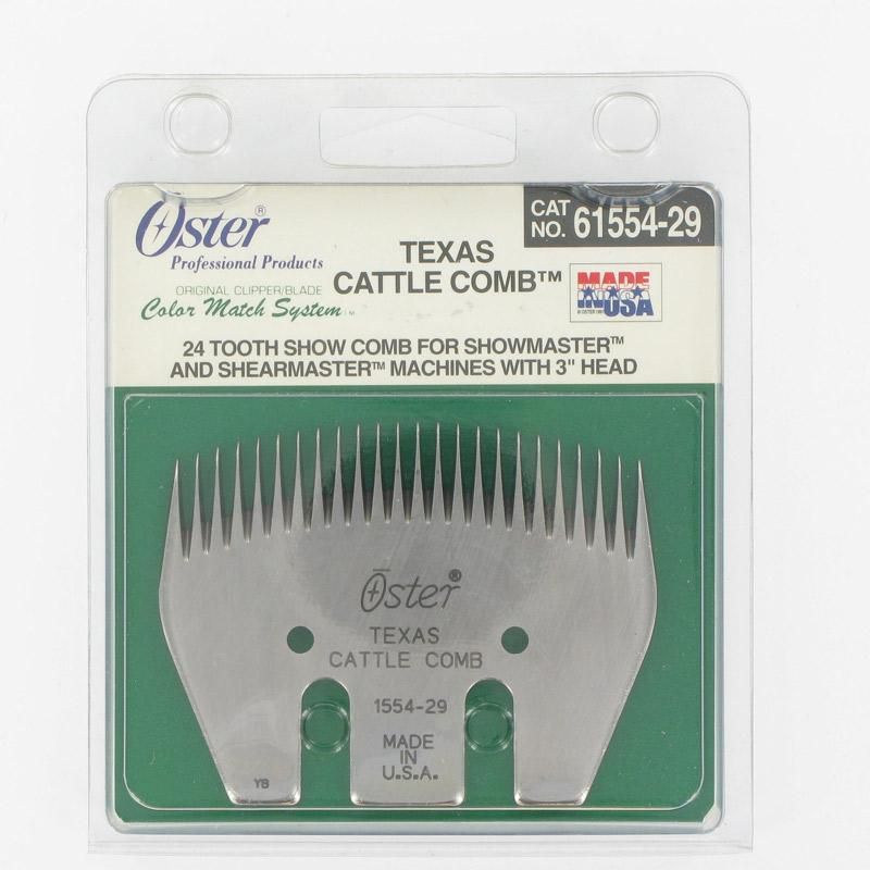 Stewart ondermes Texas Cattle Comb 24 tands
