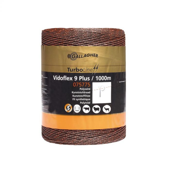 Gallagher Vidoflex 9 turboline schrikdraad Gallagher Vidoflex 9 turboline schrikdraad