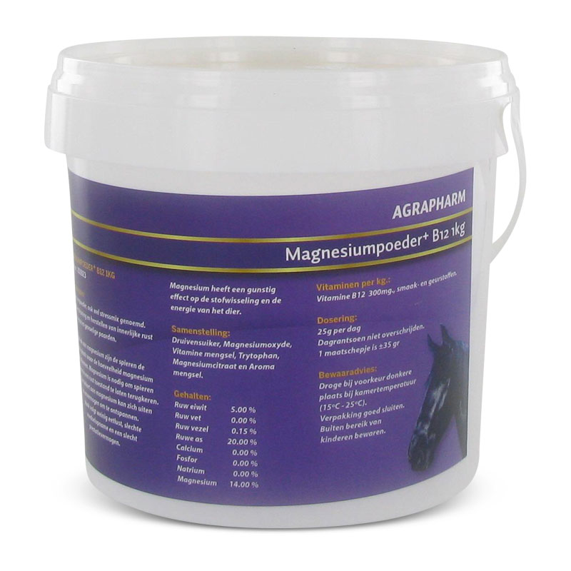 Magnesiumpoeder (stressmix) 1kg