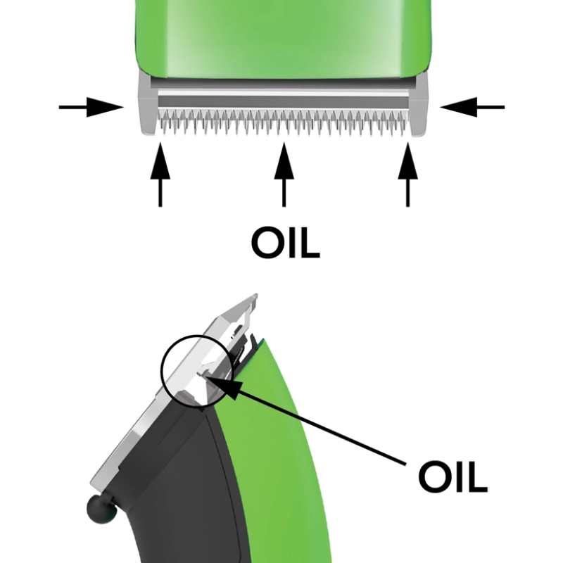 Andis ProClip 5-in-1 hondentondeuse Groen