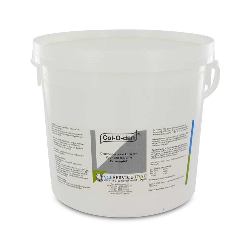 Col-O-Dan 1,5kg IBR vrije biest voor kalveren Col-O-Dan 1,5kg IBR vrije biest voor kalveren