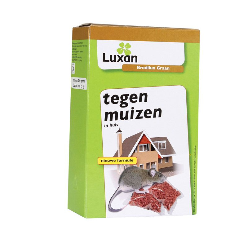 Luxan Brodilux Graan tegen muizen 50gr