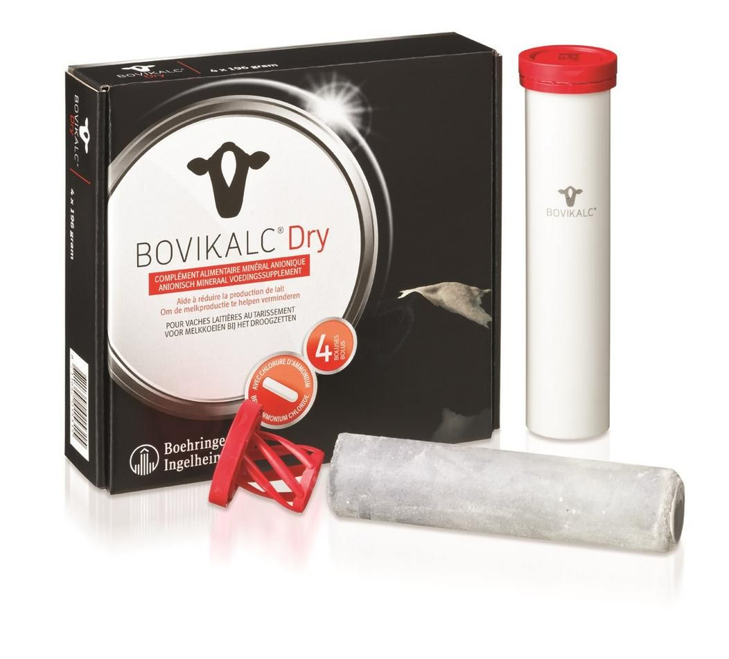 Bovikalc Dry Bolus 4 stuks Bovikalc Dry Bolus 4 stuks