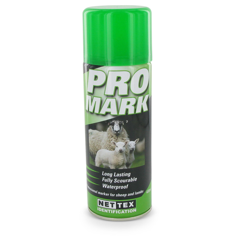 Merkspray ProMark voor schapen 400ml groen