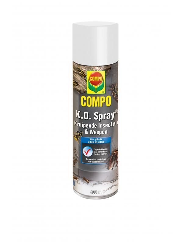 Compo K.O. spray kruipende insecten & wespen 400ml