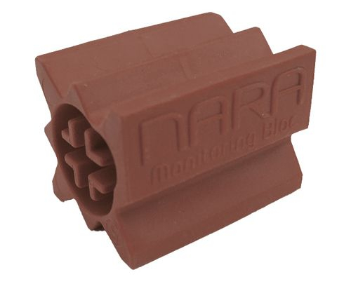 Nara Bloc lokmiddel rat/muis chocoladegeur 20st