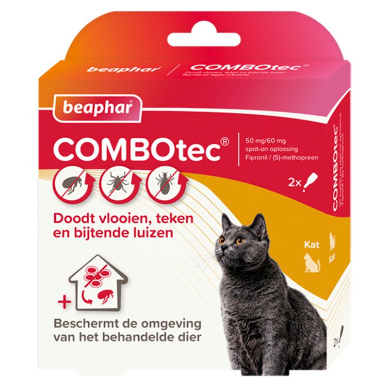 Abstractie buurman Verbeteren ComboTec kat 2 pipetten | Geneesmiddelen | Macrovet.nl