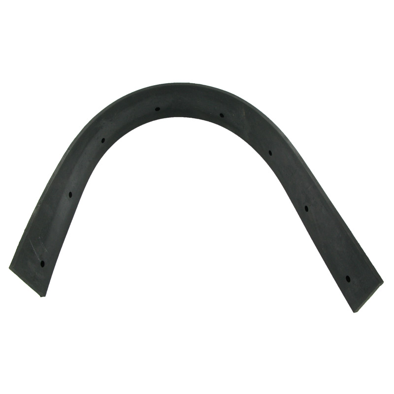 Rubber voor mestschuif halfrond 58cm Rubber voor mestschuif halfrond 58cm