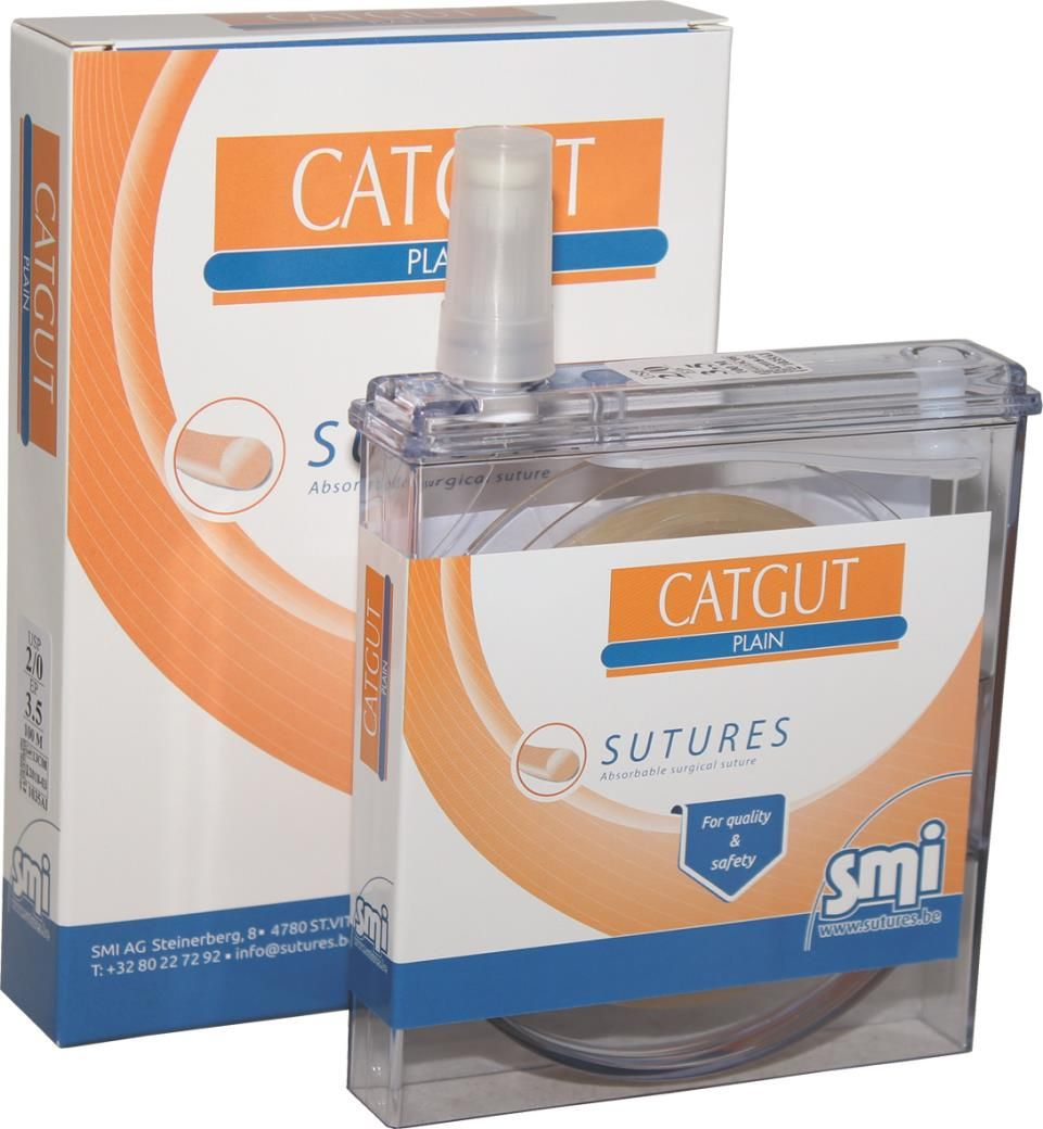 Catgut Braun-plain Usp 4 30 meter Catgut Braun-plain Usp 4 30 meter