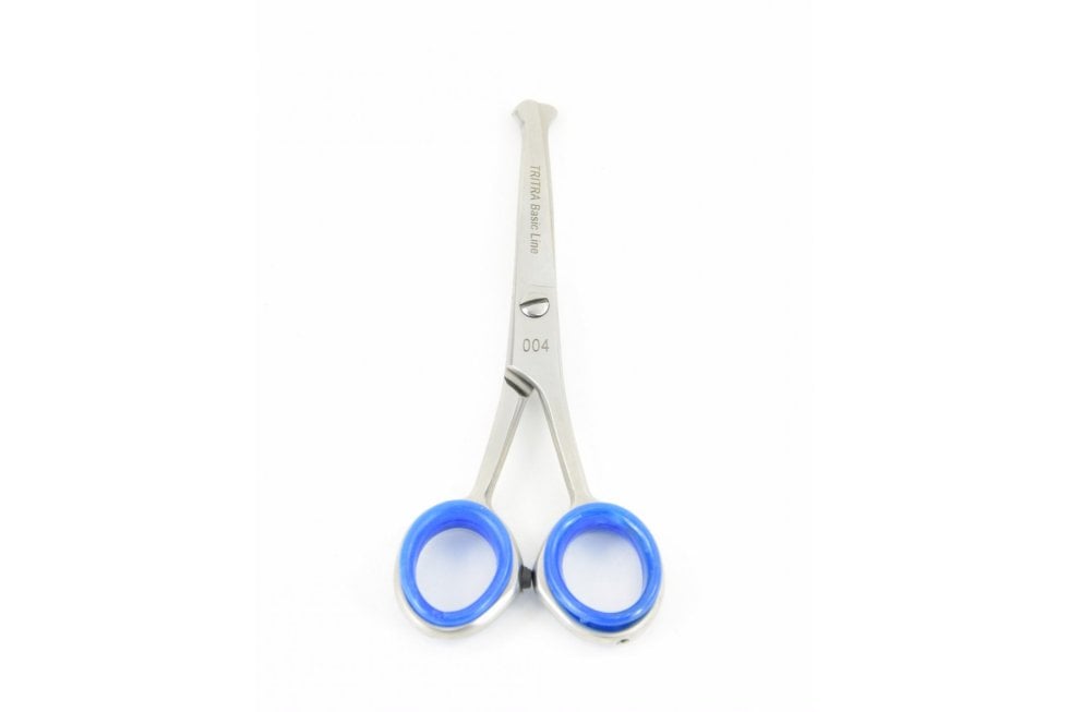 Tritra Potenschaartje stompe punt gebogen (11,5cm) 004