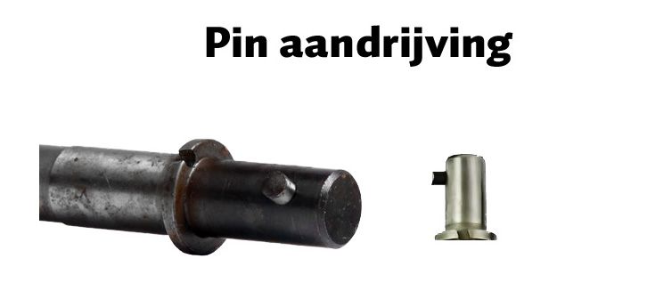 Lister Outback Handstuk met Pin aansluiting