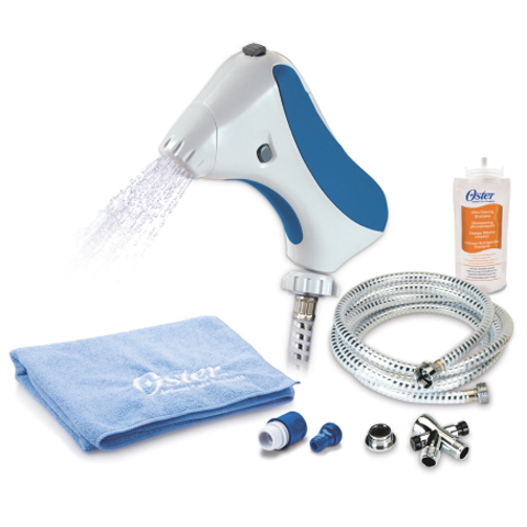 Oster Professional Rapid Badsysteem, sproeikop met shampoo reservoir