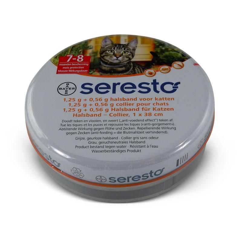 Seresto Vlooien- en Tekenband voor katten