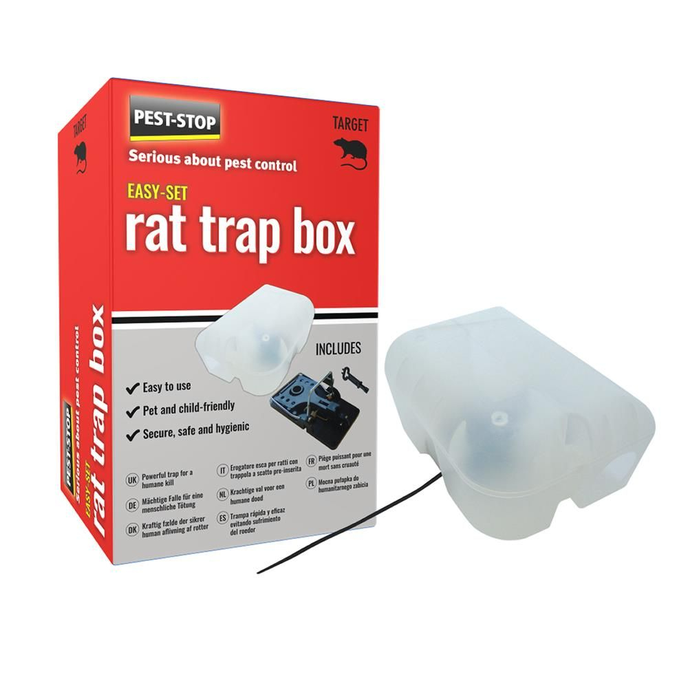 Easy-Set Rat Trap Box, Rattenvangdoos