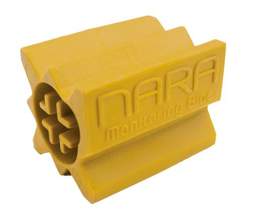 Nara Bloc lokmiddel rat/muis mango geur 5st
