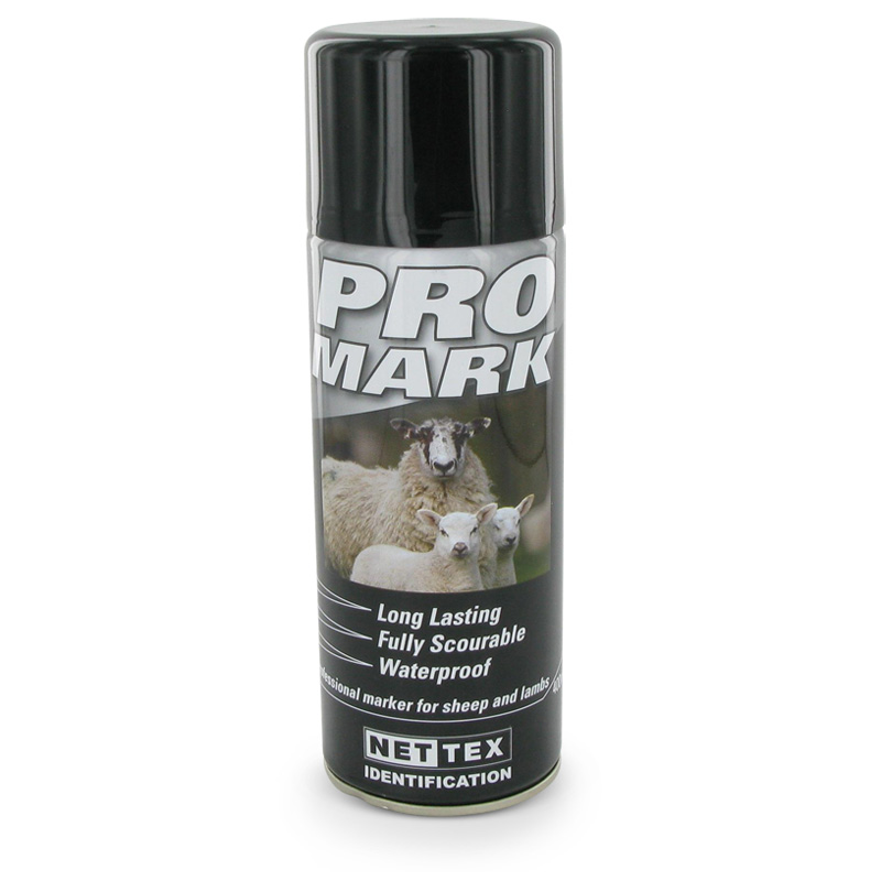 Merkspray ProMark voor schapen 400ml zwart