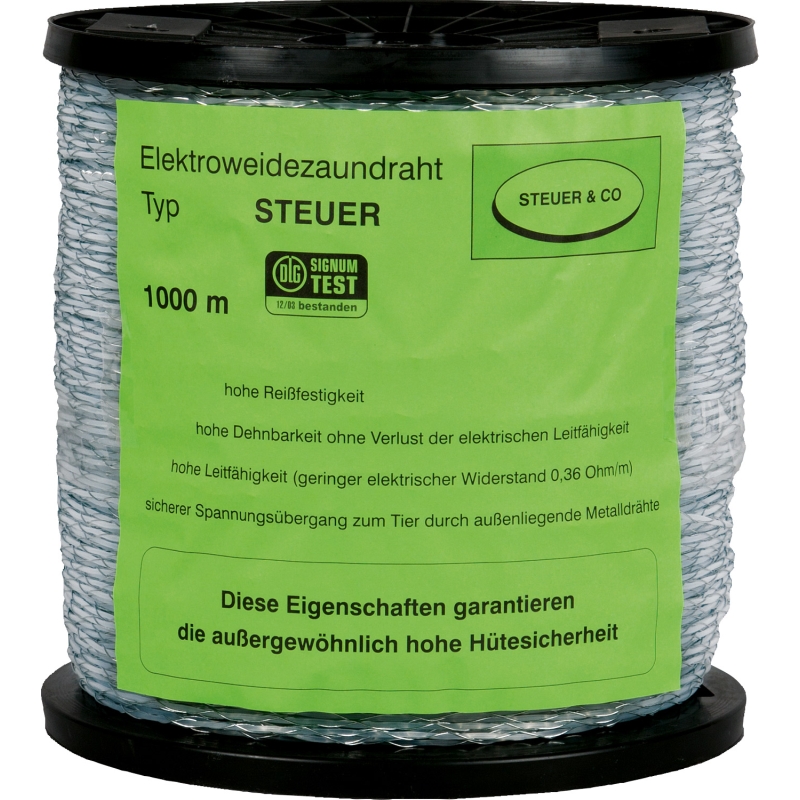 Patura speciale kunststofdraad transparant met nylon kern 1000m rol