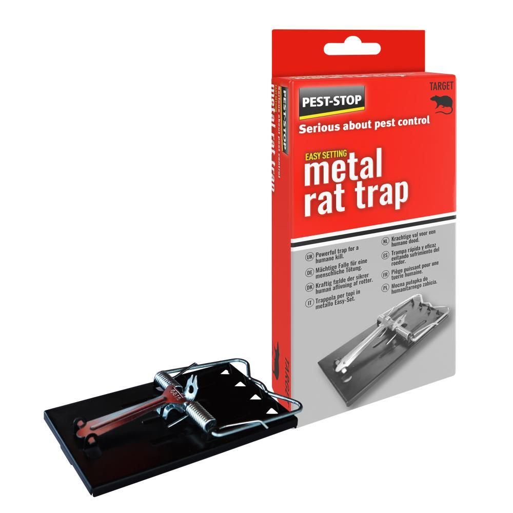 Pest-Stop Easy-Setting Rattenklem metaal