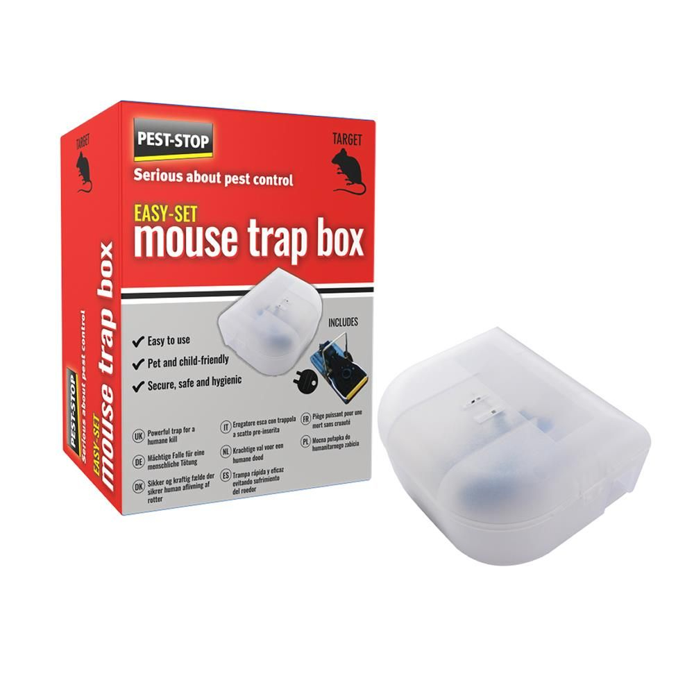 Easy-Set Mouse Trap Box, muizenvangdoos Easy-Set Mouse Trap Box, muizenvangdoos