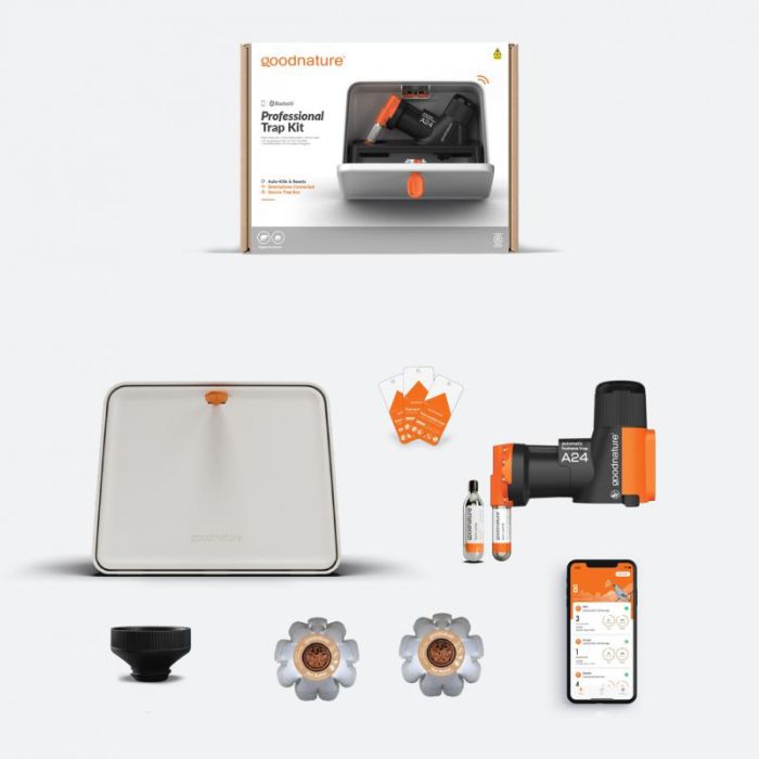 Goodnature A24 Automatische rattenval - muizenval Professionele kit Goodnature A24 Automatische rattenval - muizenval Professionele kit