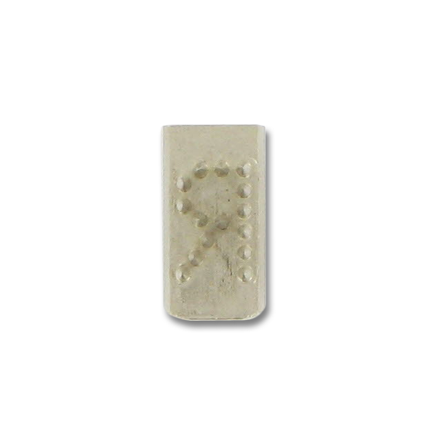 Tatoeëerletter 10mm letter R Tatoeëerletter 10mm letter R