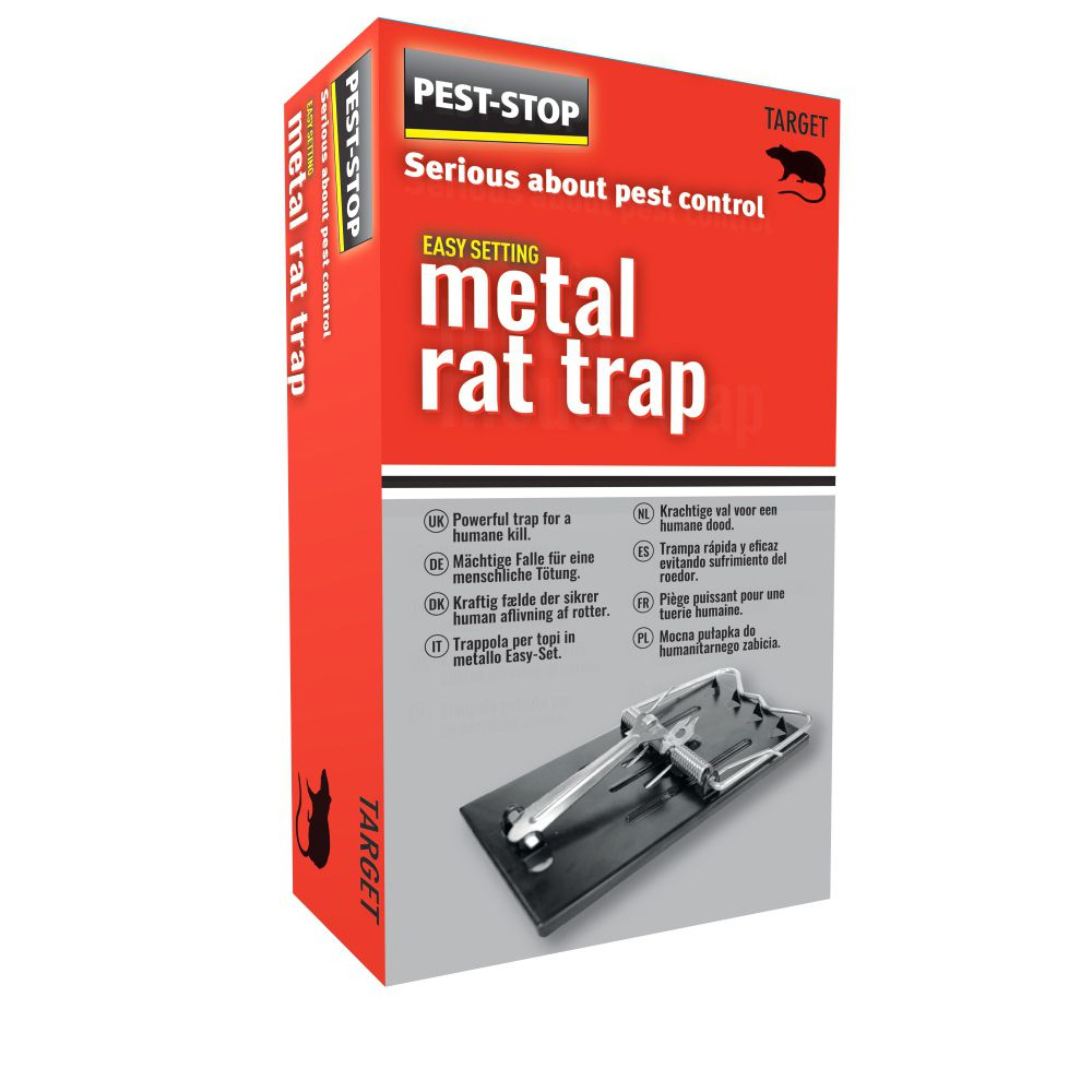 Pest-Stop Easy-Setting Rattenklem metaal