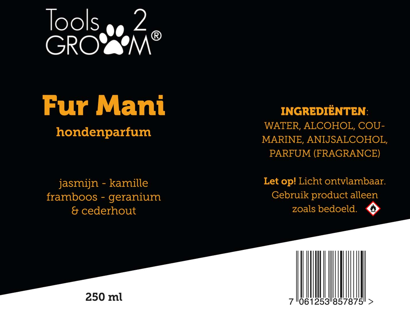 Tools-2-Groom Hondenparfum Fur Mani 250ML 