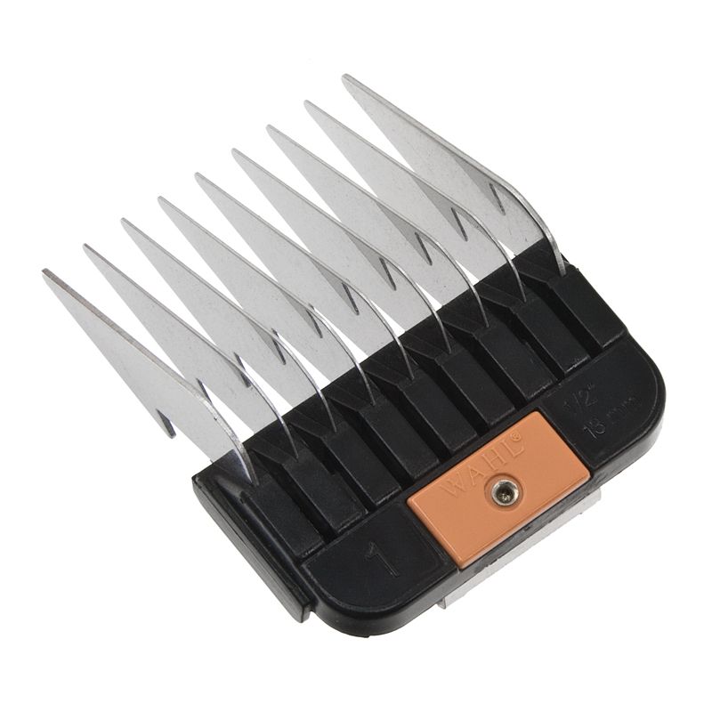 Wahl RvS opzetkam #1 - 13mm oranje #1247-7830