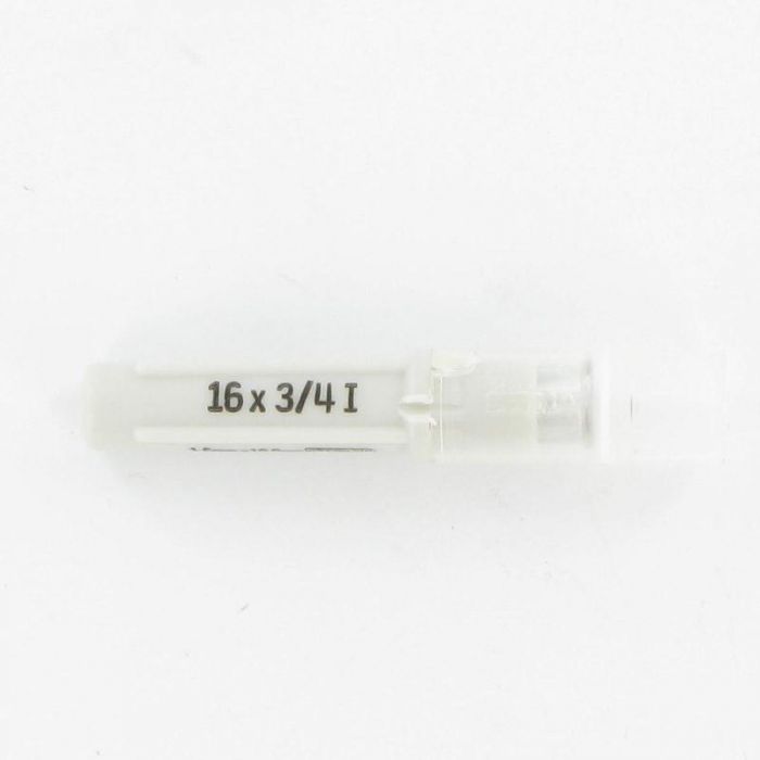 Wegwerpnaald Rood 1.60x20mm 100stuks