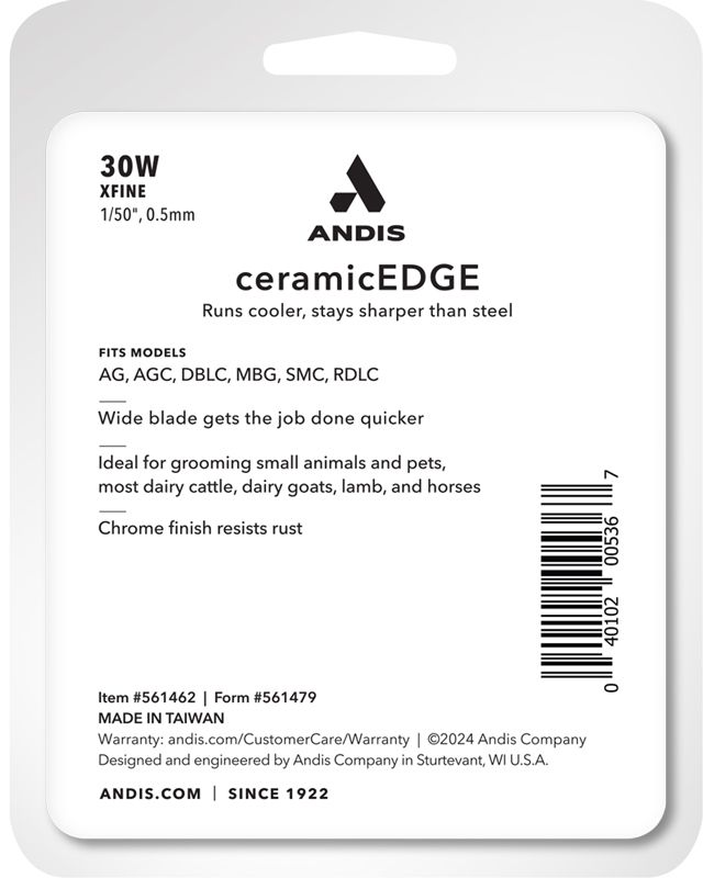 Andis CeramicEdge Kopje 30W Extra Fijn 0.5mm #561462
