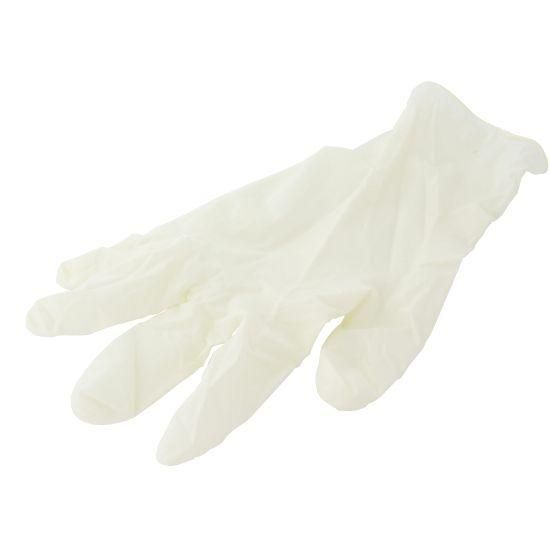 Wegwerphandschoen Wit EuroGloves Latex 100st maat S (6-7)