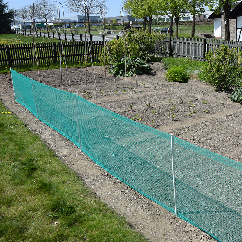 Verplaatsbare net afrastering groen 80cm - 20m