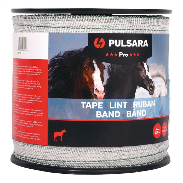Pulsara schriklint Pro Wit 20mm 200m Pulsara schriklint Pro Wit 20mm 200m