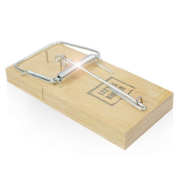 Pest-Stop Little Nipper Muizenval Hout Twin Pack