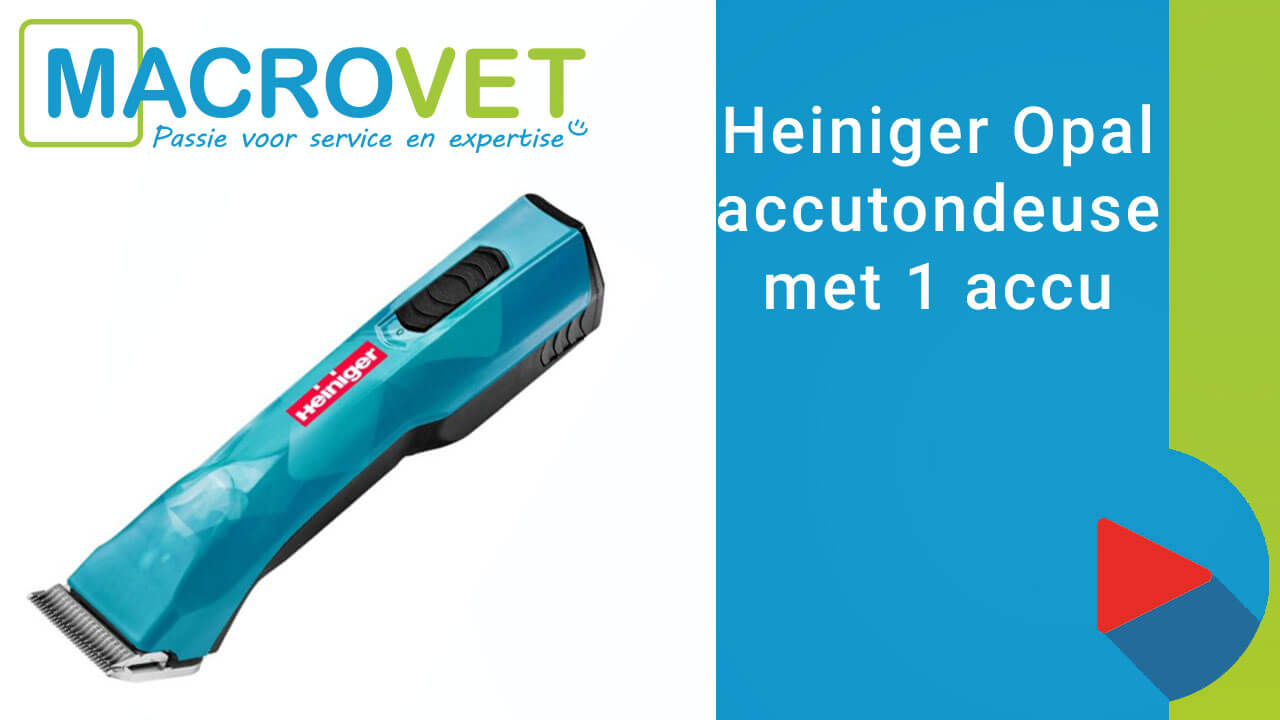 Heiniger Opal accutondeuse met 1 accu