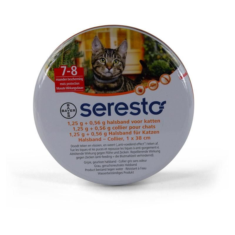 Seresto Vlooien- en Tekenband voor katten