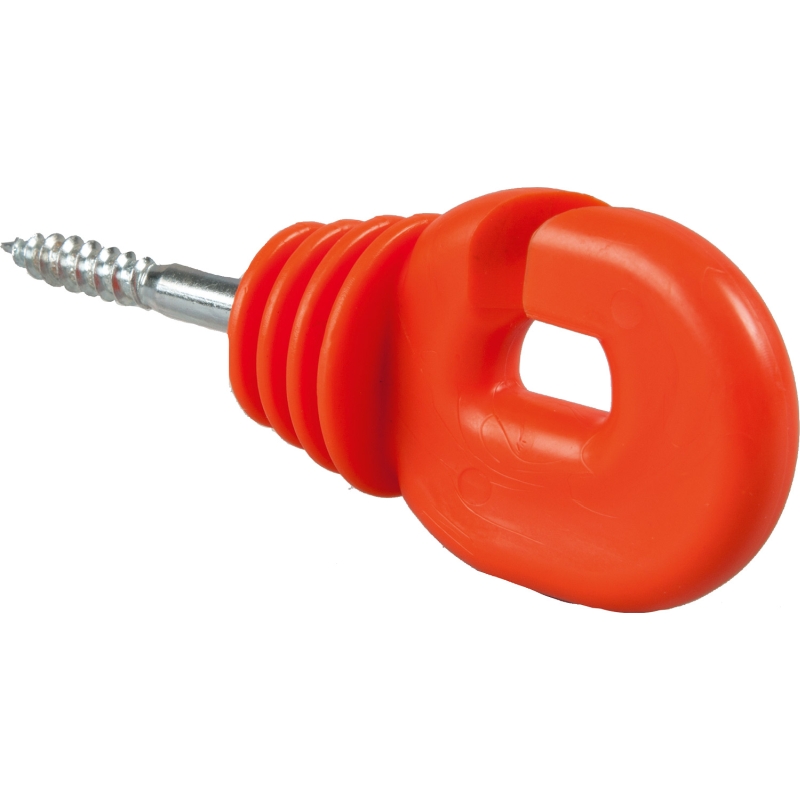 Patura super ringisolator XXL met houtdraad rood 6 mm 25st