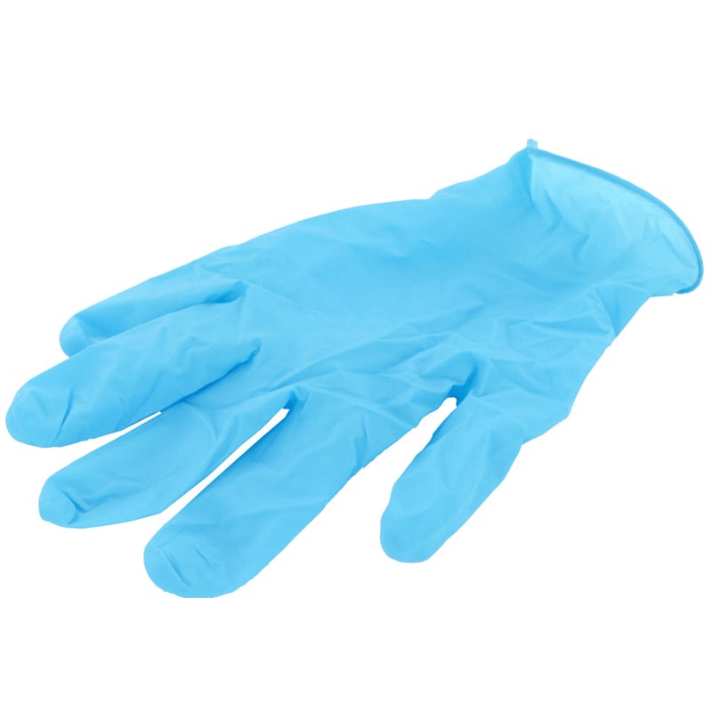 Melkershandschoenen Semperguard Xpert Nitril blauw