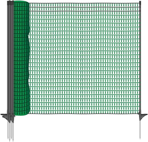 Huck Verplaatsbare, groene netomheining | voor Hond & Tuin 