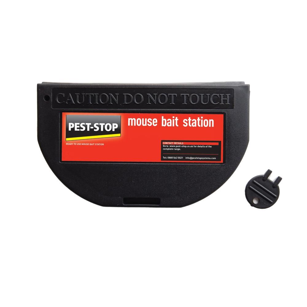 Pest-Stop Mouse Bait Station, Lokaasdoosje voor muizen Pest-Stop Mouse Bait Station, Lokaasdoosje voor muizen