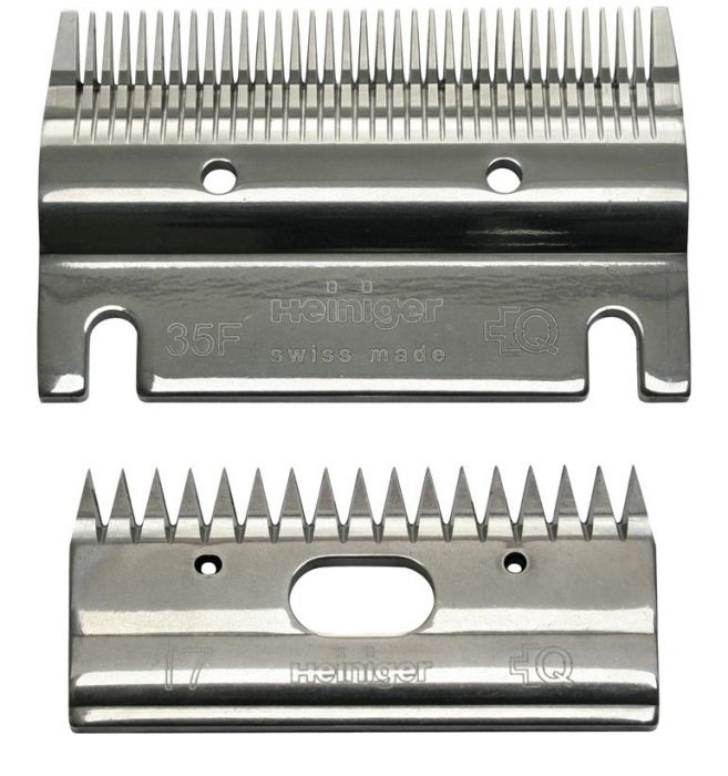 Heiniger Stel Messen fijn 35F/17t 1-2mm Heiniger Stel Messen fijn 35F/17t 1-2mm