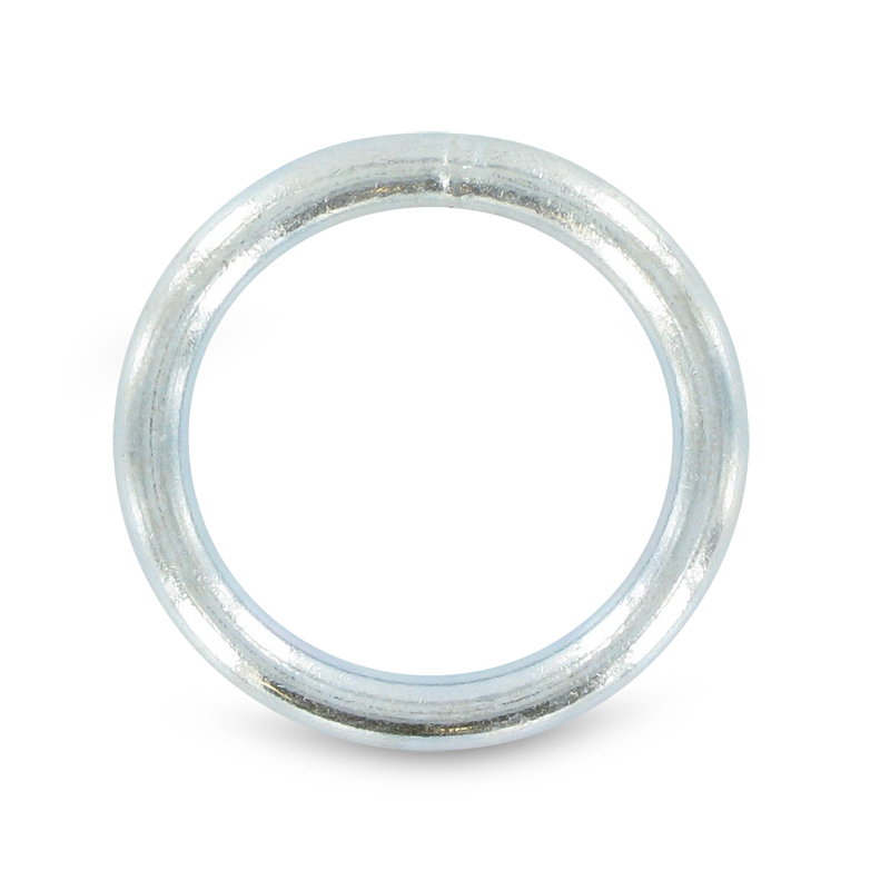 Stalen ring gelast en verzinkt (40x6mm) binnendiameter 40mm