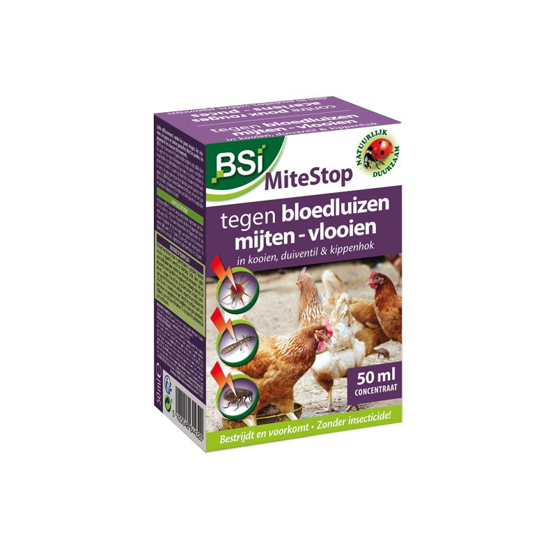 BSI MiteStop Bloedluis concentraat 50ml BSI MiteStop Bloedluis concentraat 50ml