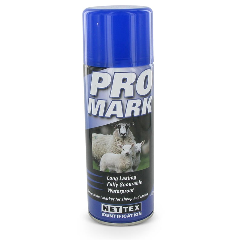 Merkspray ProMark voor schapen 400ml diverse kleuren